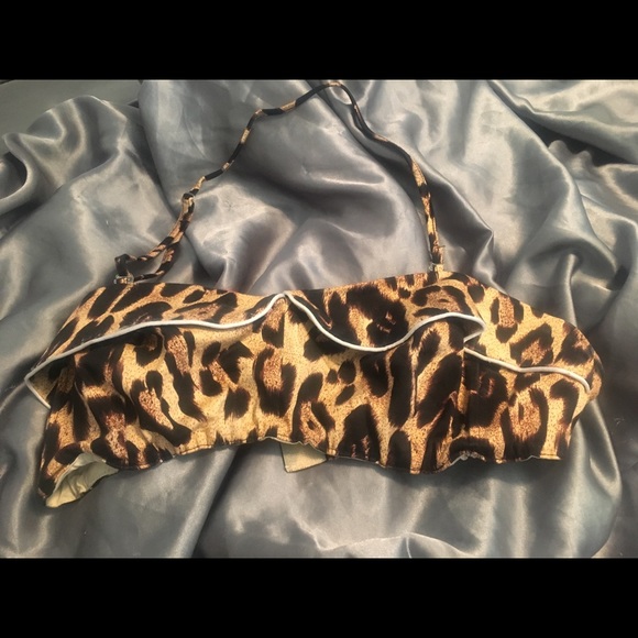 Tatyana leopard swim top in XL - Picture 2 of 3